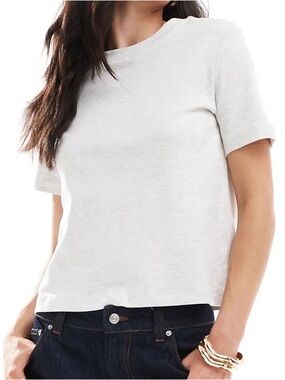 ASOS Light Gray Short Sleeve Tee